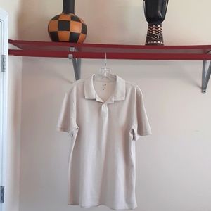 Gap, mens polo shirt, Medium size, beige